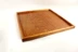 Khay gỗ khay lưu trữ khay bánh bánh khay khay hiển thị đĩa vuông vuông 40cm - Tấm Tấm