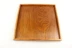 Khay gỗ khay lưu trữ khay bánh bánh khay khay hiển thị đĩa vuông vuông 40cm - Tấm đũa gỗ cao cấp xuất khẩu Tấm