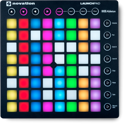 [Маленькая скамейка] Cool Launchpad RGB Pro Beginner DJ Electronic Music Strike Pad Midi Controller