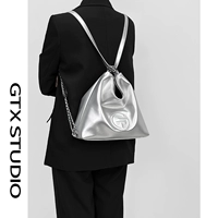 Флэш-серебряное серебристое серебристое серебро (корова кожа) Пятно