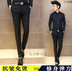 Mùa thu quần nam mỏng chân quần âu Hàn Quốc phiên bản của người đàn ông mỏng của stretch Slim quần xu hướng phù hợp với quần Suit phù hợp