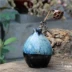 Phong cách Nhật Bản làm bằng tay bình hoa nhỏ chèn gốm đơn giản đồ gốm sứ sáng tạo văn hóa nước màu xanh lá cây đặc biệt để bàn - Vase / Bồn hoa & Kệ chậu trồng cây thủy sinh Vase / Bồn hoa & Kệ