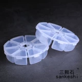 Коробка для хранения, прозрачная коробочка для хранения, пластиковые бусины, аксессуар, аксессуары