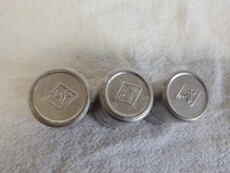 Камера 早期德国铝制135胶卷盒胶片桶老相机用暗盒怀旧二手老式照相器材