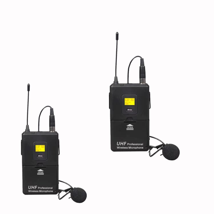Wireless professional microphone, ear clips, bee