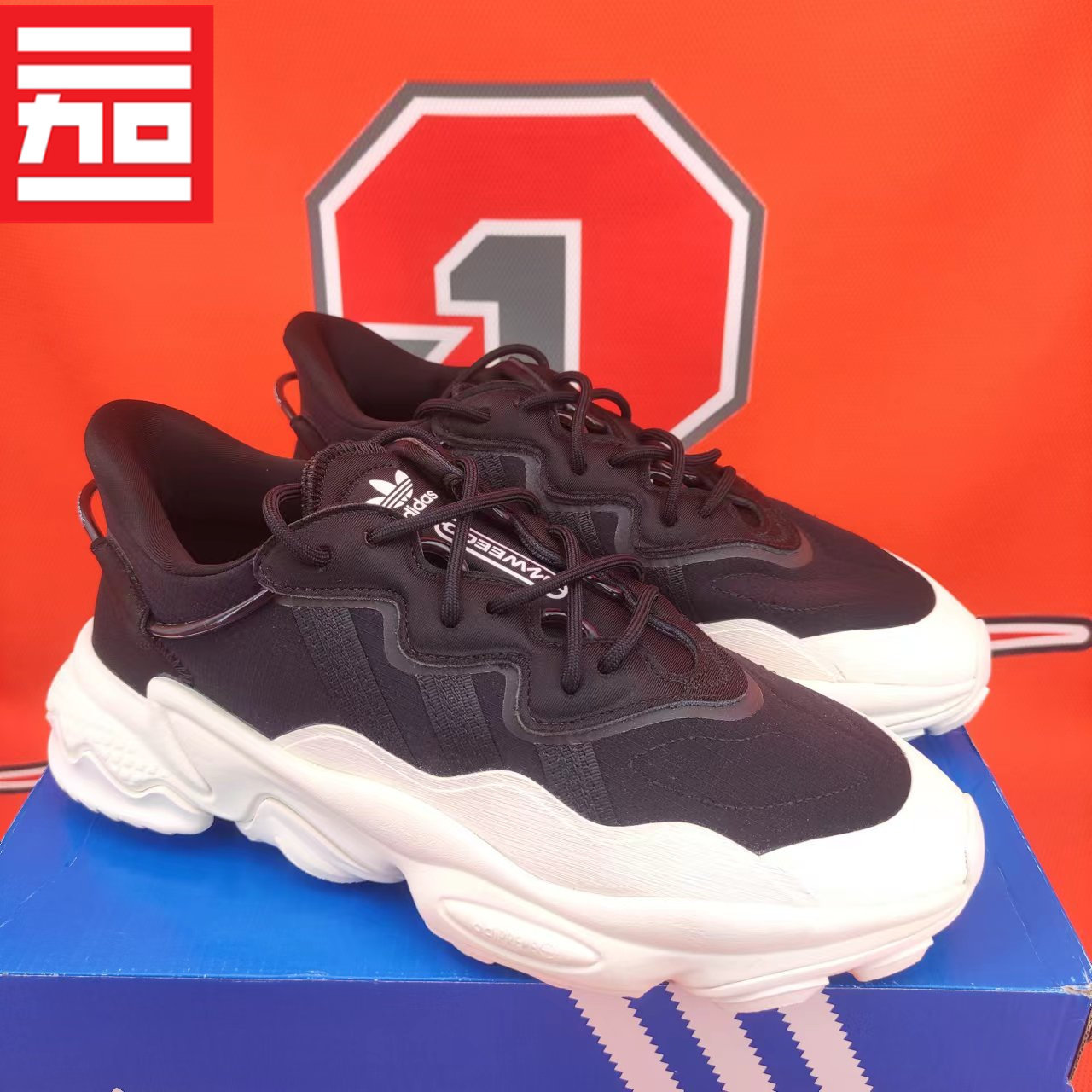 ADIDASä¸å¶èOZWEEGOç·å¥³ç§æ¬¾èç¹ç»å¸æè²æ½®æµå¤å¤ä¼é²é FV9760-æ·å®ç½