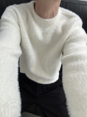Свитер мужской coln毛绒绒暖洋洋软乎乎不掉毛难道不是毛衣对冬最基本的尊重吗?
