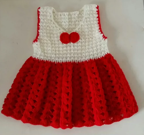 Плетеное детское платье без рукавов, свитер