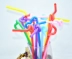 Màu ống hút 100 mẫu giáo vẽ trẻ em của TỰ LÀM nguyên liệu handmade công cụ sáng tạo trước khi sinh giáo dục đồ chơi em bé Handmade / Creative DIY