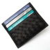 Calf leather dệt thẻ siêu mỏng gói giấy phép lái xe bằng da chủ thẻ nam và nữ cặp vợ chồng thẻ kinh doanh thẻ ngân hàng thiết lập thủy triều