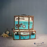 Антикварный чемодан, модная ретро система хранения, коробка, новая коллекция