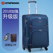 NTMPBINSE Swiss army dao Oxford Khung hộp bánh xe vạn năng hộp vải nam và nữ kinh doanh vali hành lý