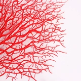 Симуляция ветвей павлин открытый экраны коралловые ветви белый синий мертвый ветвь