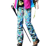 Уличные камуфляжные альпинистские лыжные водонепроницаемые дышащие штаны подходит для пеших прогулок