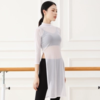 Чистый белый марле-средний рукав