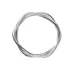 Đơn giản nhỏ tươi bạc xiên 2 vòng xoắn 999 vòng tay bạc sterling cá tính khép kín vòng tay bạc cũ chế biến bạc vòng tay đá phong thủy Vòng đeo tay Cuff