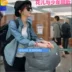 Túi du lịch có thể gập lại túi hành lý nữ xách tay dung lượng lớn gói lên máy bay du lịch khoảng cách ngắn túi du lịch túi xe đẩy nam túi du lịch mini Túi du lịch