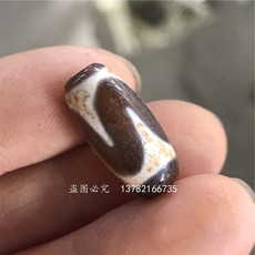 Украшения на руку 古玩杂件收藏西藏老料器天珠吊坠 老玛瑙虎牙天珠吊坠藏式料器