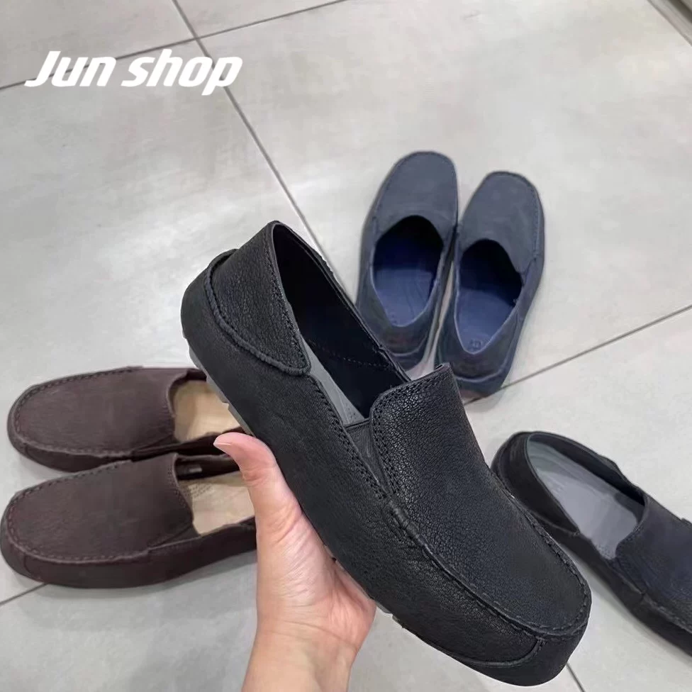 Мужские лоферы UGG, оригинальные классические светлые драйверские туфли в стиле бизнес-кэжуал 1108189