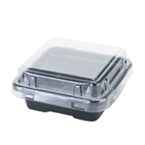 Одноразовая пластиковая коробка одиночная защелка Halberd Box Ice Skin Skin Box Box xuemei упаковочная коробка десерт печенье Упаковочная коробка