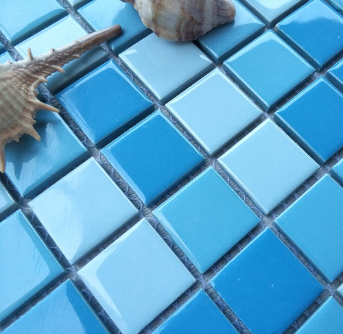 Синяя мозаика, бассейн