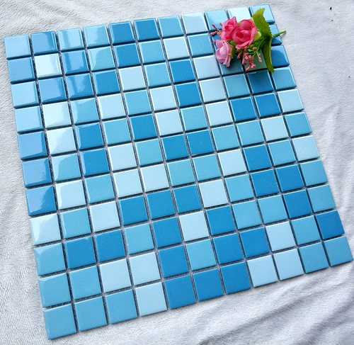 Синяя мозаика, бассейн