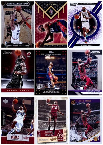 [IR] Звездная карта NBA Panini Ud Lebron James Pitca