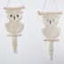 Owl Tấm Thảm Gói Vật Liệu Gửi Hướng Dẫn Ins Phong Cách Nổ Tấm Thảm Dòng Macrame Handmade Tấm Thảm Dây Bện Dòng thảm treo tường trang trí Tapestry