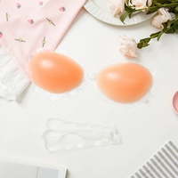 MG lót silicone áo ngực vô hình nữ ngực lớn áo cưới tập hợp non-slip trên núm vú mà không cần dây đai đồ lót liền mạch các loại đồ lót