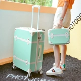Ретро универсальный свежий чемодан, в корейском стиле, 24 дюймов, подходит для студента