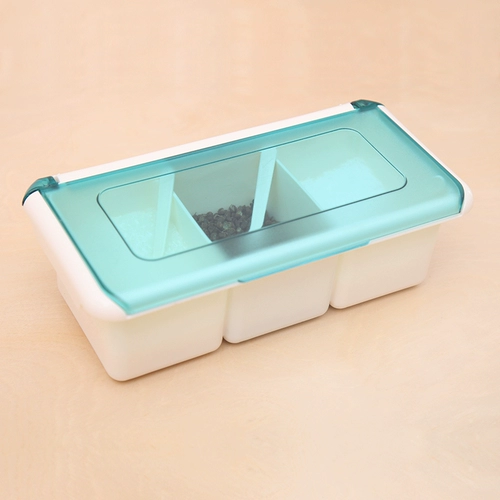 Fashion Flip Plastic Seeding Box Care Cassing Bottle Boild Box Sale Cans с Spoon Fashion Kitchen Suppors
