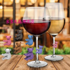 Винный аксессуар 正品考拉酒杯标识酒吧杯子区分聚会杯子识别酒杯标签wine charms