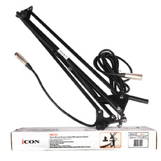 Микрофонная стойка 艾肯icon mb-03/mb03 桌面折叠万向伸缩话筒悬臂架 话筒架