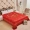 Lập gia đình giường vua đơn đỏ một mảnh phiên bản của chiếc giường hoa lớn 1.8m2 mét tấm dày chà nhám vận chuyển quốc gia - Khăn trải giường