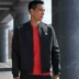 Áo khoác thể thao nam Adidas Adidas Break Jacket Chạy áo khoác đứng Cổ áo bóng chày Áo khoác thể thao CZ5916 - Áo khoác thể thao / áo khoác áo khoác nam có mũ adidas Áo khoác thể thao / áo khoác