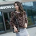 2017 thời trang nữ lông thú lông cáo lông cổ tròn lông cáo cổ điển lông đặc biệt cung cấp một thế hệ tóc - Faux Fur