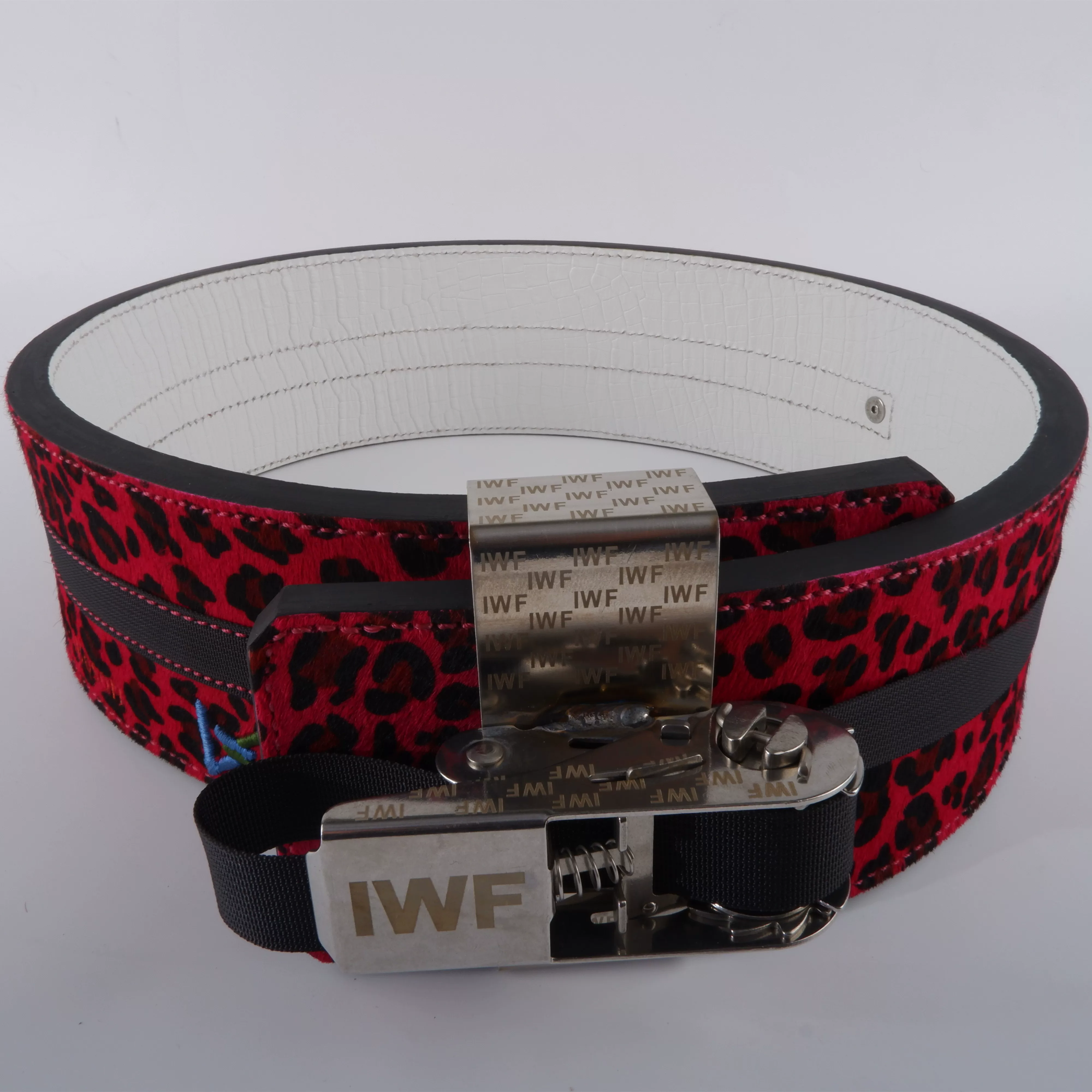 Leather heavy mechanical belt, protective gear for training