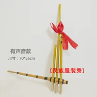 Национальный музыкальный инструмент, Guizhou Miao Lusheng Yunnan Bamboo Bamboo Прямо -ЗАЯВЛЕНИЕ Шесть шесть шесть шесть шесть шесть