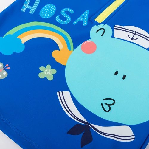 Hosa Haosha's Swimsuit's Boys Show Short -Sleeed Five -точечный серфинг серфинг серфинг 220132501