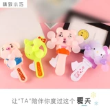 Мультяшный вентилятор, портативная игрушка, с медвежатами, популярно в интернете