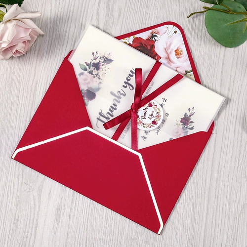 Приглашение 2022 Свадебное свадебное приглашение на творческий европейский стиль простые и высокопоставленные индивидуальные приглашения на свадебные приглашения