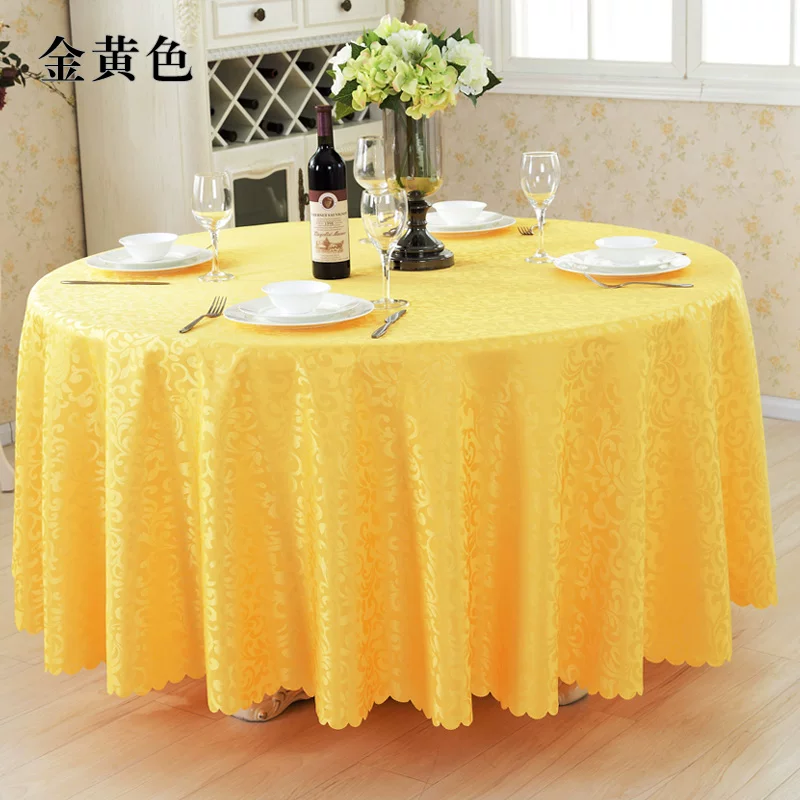 Custom table cloth hotel round table cloth dining table cloth cloth cloth European -style round house