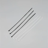 Нейлоновые кабельные стяжки, пластиковый черный белый ремень, 1.8mm