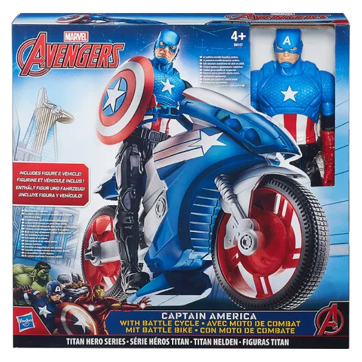 [Персонаж Marvel] Айрон Мен/Капитан Америка/Человек-паук? Нет, оригинал: Marvel Avengers Hasbro/Hasbro 12 -inch Iron Man Captain American Captain Spider -Man Thunder God