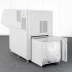 Máy hủy giấy công nghiệp EBA 7050-3C thông minh công suất cao nhập khẩu chính hãng của Đức băm 300 mảnh giấy cùng một lúc - Máy hủy tài liệu