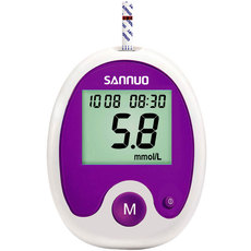 Глюкозы в крови тест-полоски 三诺安稳免调码血糖试纸家用医用50片测血糖仪器试片血糖仪试条