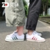 Adidas Adidas clover Neather Lo giày trắng sọc retro nam và nữ giày vải CQ2333 jordan dior cổ thấp Plimsolls