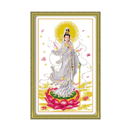 Drip Water Guanyin Cross 2019 Новая линия вышита