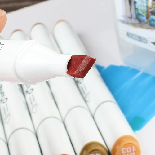 Дизайнерский маркер для школьников, полный комплект, ручная роспись, 36 цветов, подходит для начинающих