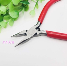 塑钢型材/pvc型材 铁钢小钳子尖头无齿简易小钳子配件 珠宝diy手工材料工具批发配饰